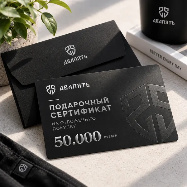 Сертификат на отложенную покупку ДВАПЯТЬ на 50.000₽